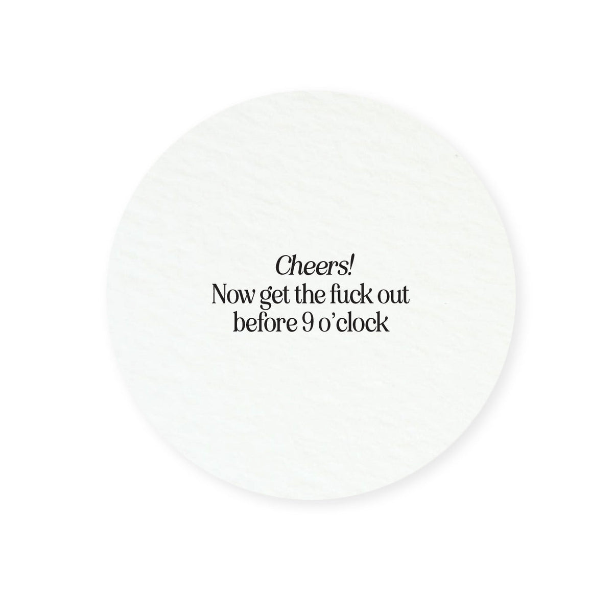 9-o-clock-letterpress-coaster-417-press